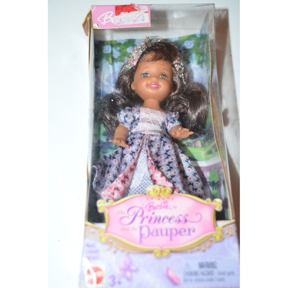 Barbie Other - Princess & the Pauper Barbie Doll Kelly Club Hispanic or AA C6307 2004